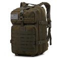 thumbnail image 1 of Mochila táctica militar de gran capacidad de 50 l para hombre, bolsas de asalto militares para exteriores, paquete Molle EDC 3P para senderismo, camping, caza, verde militar, 1 of 5