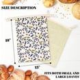 thumbnail image 2 of Bolsas de pan EHZYP forradas con cera de abejas, 43 x 33 cm, reutilizables, paquete de 2 (bayas), 2 of 7
