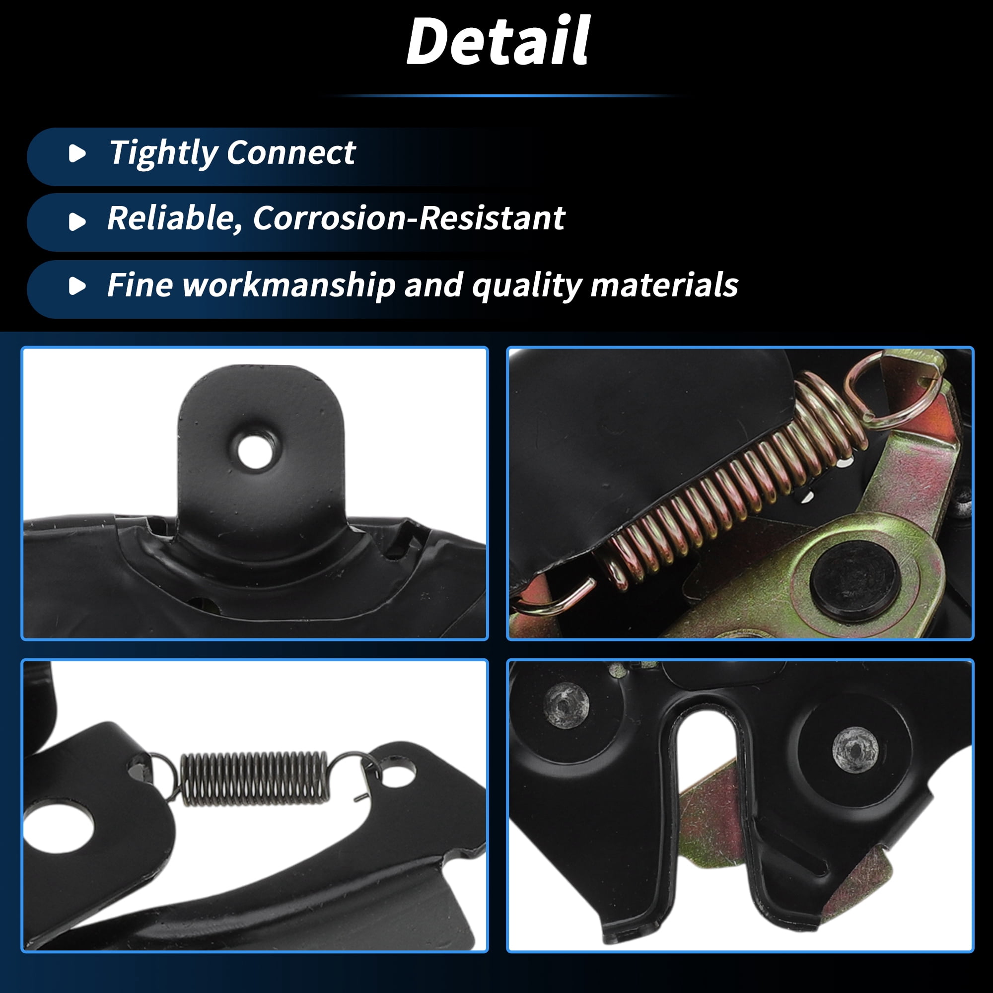 Unique Bargains Car Hood Latch Assembly for Toyota 4Runner 1990-1995 and for Toyota Pickup