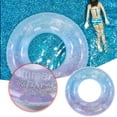 thumbnail image 2 of , Inflatable Pool Floats Swim Tube Raft Toy with Decorations, Pool Floaties Summer Water Fun Lounge Beach Lake Party Supplies, 2 of 9