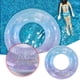 thumbnail image 2 of Nuevo flotador inflable para piscina exterior con lentejuelas gruesas y estrellas, PVC, salvavidas para niños., 2 of 8