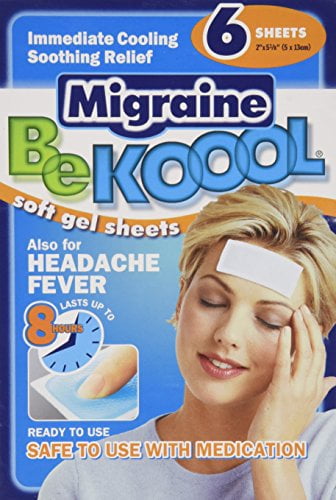 Kobayashi Healthcare Be Kool Be Koool Migraine, 6 ea