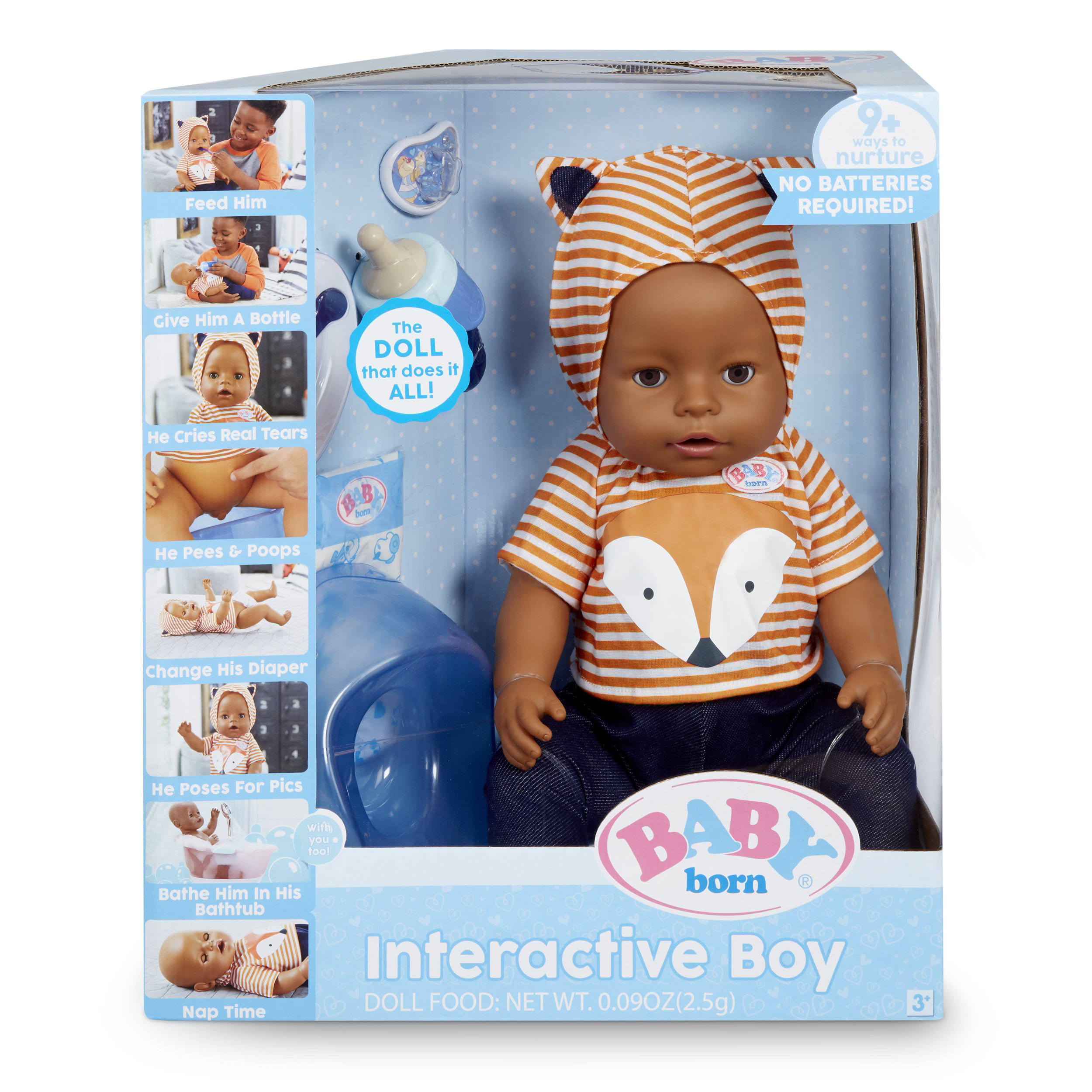 baby born doll interactive