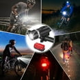 LED Bike Light Set Powerful LED Front Headlight and Back Taillight