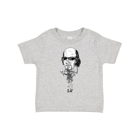 

Inktastic Lit Shakespeare Bobble Gift Toddler Boy or Toddler Girl T-Shirt