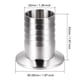 thumbnail image 2 of Adaptador de Manguera con Abrazadera, Brida de 1.988" a Conector de Manguera de 1-1/4", 2 of 4