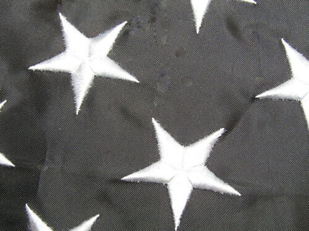 3x5 Embroidered USA Thin Green Line Border Patrol Federal Agent Nylon Flag (RAM)