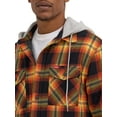 thumbnail image 5 of Wrangler® Men's and Big Men's Heavyweight Hooded Shirt Jacket, Sizes S-5XL, 5 of 6