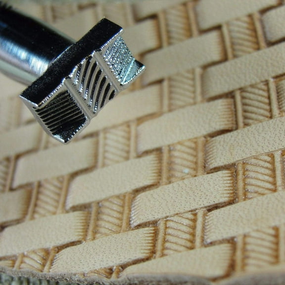 Leather Stamping Tool, Rope Basket Weave Stamp, X501, Leather Stamping Tool Stamp, Craft Japan Leathercraft Tool