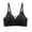 Black, variant on Wireless Bras for Women Seamless Full Coverage Push Up Comfortable Soft V Neck No Underwire Everyday Bra,Black,36 C