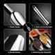 thumbnail image 3 of Juego de 2 palas para hielo, pala pequeña de acero inoxidable para pesar, pala para harina, pala para alimentación, pala para bolsas, pala para llenado, utilizada en cocinas, bares, bufés,, 3 of 5
