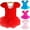 Red, variant on [BRAND CLEARANCE!!!] 3-7Y Gymnastics Leotard for Girls Child Ballet Dress Professional Ballet Tutu Dress Leotard Dance Clothes Ballet Clothing (Rose red)