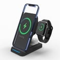 thumbnail image 1 of cpengpj Clearance JH1 New 15W Three In Fast Wireless Charger Multi In Mobile Wireless Charger, 1 of 9