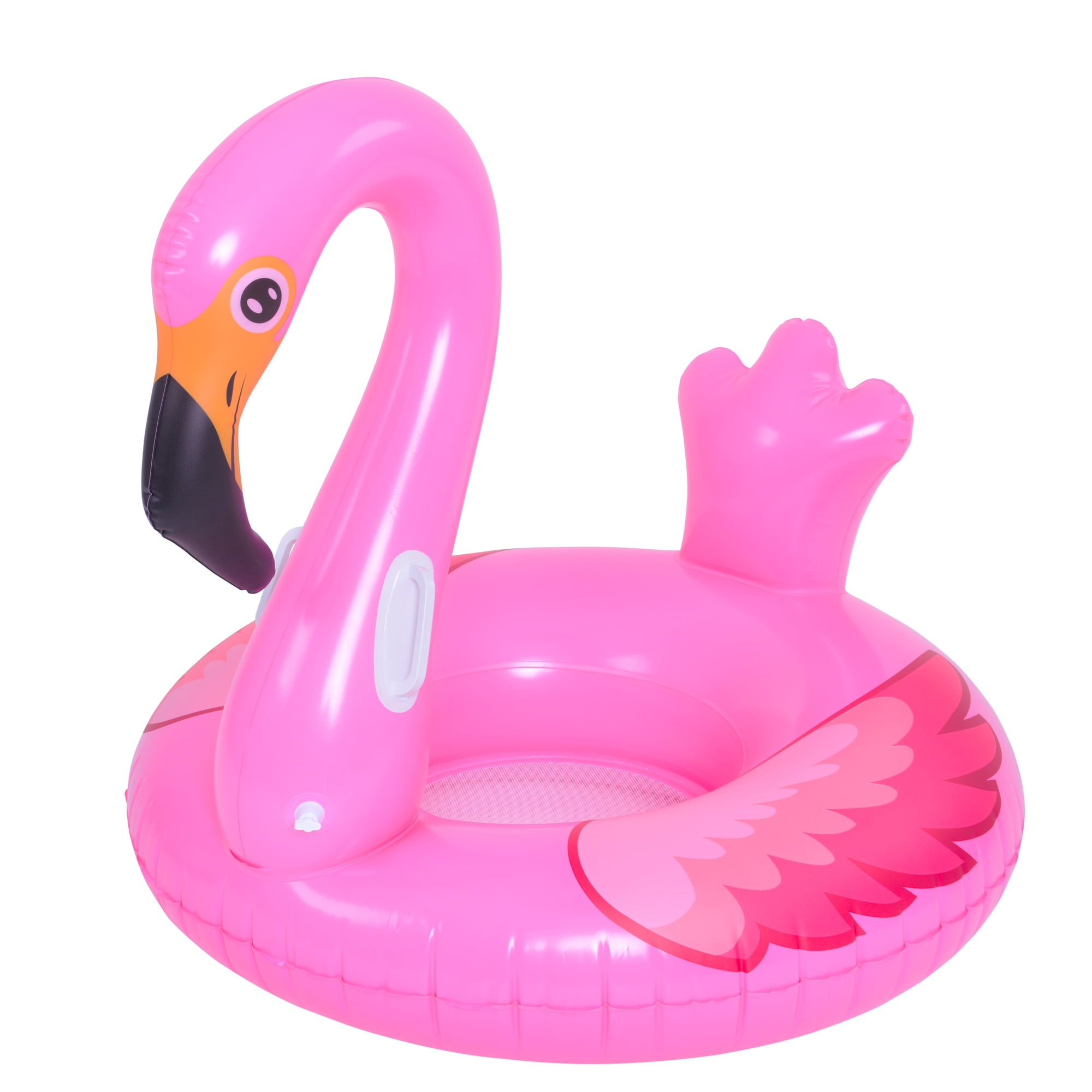 pink flamingo floatie