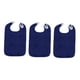 thumbnail image 3 of Baberos de para Adultos de 3 Piezas, Baberos Grandes para Alimentación de Adultos, Protectores de Ropa Reutilizables Lavables a Máquina, Ajustabl azul oscuro, 3 of 8