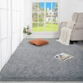 thumbnail image 2 of YouLoveIt Soft Area Rugs Fluffy Carpets Furry Floor Rugs Soft Shaggy Rugs Fluffy Bedroom Carpet Rectangle Durable Plush Fuzzy Area Rugs for Living Room Bedroom Dorm Kids Room, 2 of 6