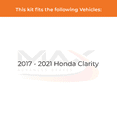 thumbnail image 2 of MAX Advanced Brakes - Front Brake Kit For 2017-2021 Honda Clarity| Carbon Ceramic Brake Pad and Rotor Kit| Daily Driving OE Replacement Brake Rotors, 2 of 9