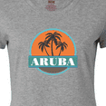 thumbnail image 4 of Inktastic Aruba Vacation Sunset Women's T-Shirt, 4 of 5