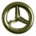 thumbnail image 4 of American Imaginations AI-20338 1.25 in. Round Stainless Steel Overflow Cap, Gold, 4 of 5