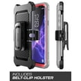 thumbnail image 4 of SUPCASE Galaxy S9 Case Full-body Rugged Holster Case WITH Screen Protector for 2018 Release, Unicorn Beetle PRO-Pink, 4 of 6