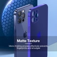 thumbnail image 3 of Ultra Delgado Caso Del Teléfono iPhone 11/12 Pro Max Borde Recto Cuadrado Suave TPU A Prueba De Golpes 12 Chapado Mate, 3 of 4