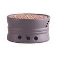 thumbnail image 3 of Calentador de tetera redondo, base calentadora de café para té, café, tazas, hogar, tetera de vidrio , Negro Estilo B BLESIY Calentador de tetera con vela, 3 of 8