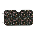 thumbnail image 7 of Balery Cute Rabbit And Flower Print Car Windshield Sun Shade,Windshield Sunshade for Car Pickup Truck SUV Accessories-Small, 7 of 7