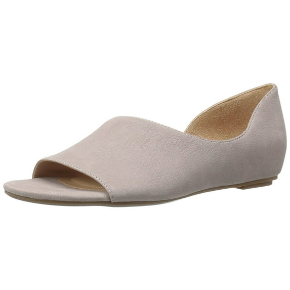 Naturalizer Womens Lucie Leather Open Toe Casual Slide Sandals