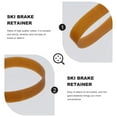 thumbnail image 3 of 1 Set Elastic Ski Brake Band Rubber Retainers Thick Snowboard Brake Retainers, 3 of 7