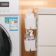 thumbnail image 5 of Organizador De Almacenamiento Adhesivo Montado En La Pared, Estante De Almacenamiento Tipo Cajón Retráctil, Estante De Cesta De Plástico Para Baño Y Cocina Yuarrent HA034901-00, 5 of 6