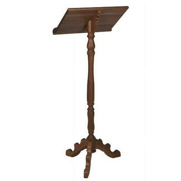 Christian Brands YD994 Wood Lectern, Walnut Stain