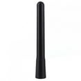 thumbnail image 4 of Antena corta y rechoncha negra para coche, camión, Radio AM FM, tornillo de mástil aéreo Jadeshay A, 4 of 8