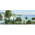 thumbnail image 2 of Motz, Peter 18x10 White Modern Wood Framed Museum Art Print Titled - Ocean village, 2 of 4