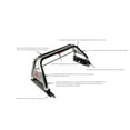 thumbnail image 6 of Black Horse Classic Roll Bar Stainless Steel Compatible with 2015-2022 GMC Canyon|2015-2022 Chevrolet Colorado-RB005SS, 6 of 8
