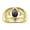 Alexandrite, variant on Men's Rings 14K Yellow Gold Pear Shape Tear Drop Cabochon Gemstone & Diamond Rings; Cabochon Ruby Size 8
