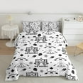 thumbnail image 2 of Castle Fairy 2-Piece Twin Size Comforter Set - Ice Hockey Sports Gamer Print, 2 of 8