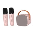 thumbnail image 3 of Altavoz inalámbrico portátil, multifuncional, fácil de usar, dispositivo para escuchar música, accesorios para playa, camping, fiestas, duchas, Rosa, 3 of 9