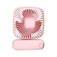 thumbnail image 2 of Portable Fan,Desk Fan,3 Speed Handheld Fan With Base USB Charging Outdoor Portable Desktop Fan 130 Degrees Adjustable Fan Silent Small Fan, 2 of 7