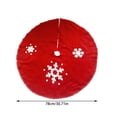 thumbnail image 3 of Christmas Knitted Tree Skirt Knitted Christmas Ambiance Apron Christmas Tree Decorations Accessories, 3 of 7