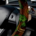 thumbnail image 5 of Saint Patrick's Day 14.5 Inch Printing PVC Leather Car Wheel Cover Steering Wheel Covers Auto Accessories, 5 of 6