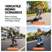 EBOSSOM Electric Skateboard with 350W Motor, 27 Eboard with Remote Control, 4 Modes Max 10Mph, 8 Layers Deck,Gifts for Beginners and Teens,ES6 SE