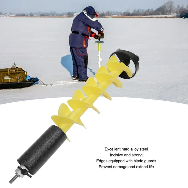 Tool Ice Auger For Fishing Electric Nylon Corless With Positioning Drill  For Enthusiasts 