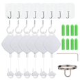 thumbnail image 1 of 6/3pcs VR Cable Pulley System Silent Management for HTC Vive Rift S PS Windows VR, 1 of 5