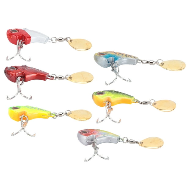 Fosa Pin Crank Bait,tail Spin Metal Vib Jig Bait 16g Fishing Lures Fly Fishing Hard Wobblers Crankbaits Lure,vib With Spoon Hard Fishing Tackle