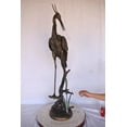 thumbnail image 2 of Nifao Crane on Branch Outdoor Fountain Statue, Bronze Garden Water Feature Sculpture for Patio & Garden – Garden Outdoor Decor Sculpture, 13"L x 7"W x 43"H, 2 of 10