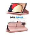 thumbnail image 3 of 6.5" Galaxy A13 Wallet Case, Samsung Galaxy A13 2021 PU Leather Case, Njjex Luxury PU Leather 9 Card Slots Holder Carrying Folio Flip Cover [Detachable Magnetic Hard Case] & Kickstand & Hand Strap, 3 of 5