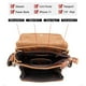 thumbnail image 5 of Bolso de cuero WESTAL para hombre, bolso de hombro informal, genuino, con solapa, envío directo, diseño de mensajero para hombre 7433, 5 of 5