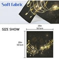 thumbnail image 7 of GZHJMY Soft Reusable Satin Table Decorative Napkins,20x20InX6 PCSRose Gold Glitter Texture,Family Dinner Wedding Banquet, Cocktail Party, Kitchen,Birthday Party, 7 of 7