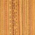 thumbnail image 1 of Ahgly Company Indoor Square Solid Orange Modern Area Rugs, 3' Square, 1 of 4