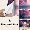 thumbnail image 4 of Peel and Stick Wallpaper Natural Landscape Watercolor Japanese Full Moon Wall Mural Scenery Modern Art Wall Mural Decor Self Adhesive and Removable 100in x 144in, 4 of 8
